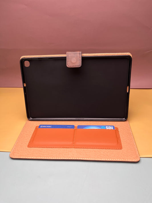 Protective Leather Case with Viewing Stand and Card Slots Flip Cover