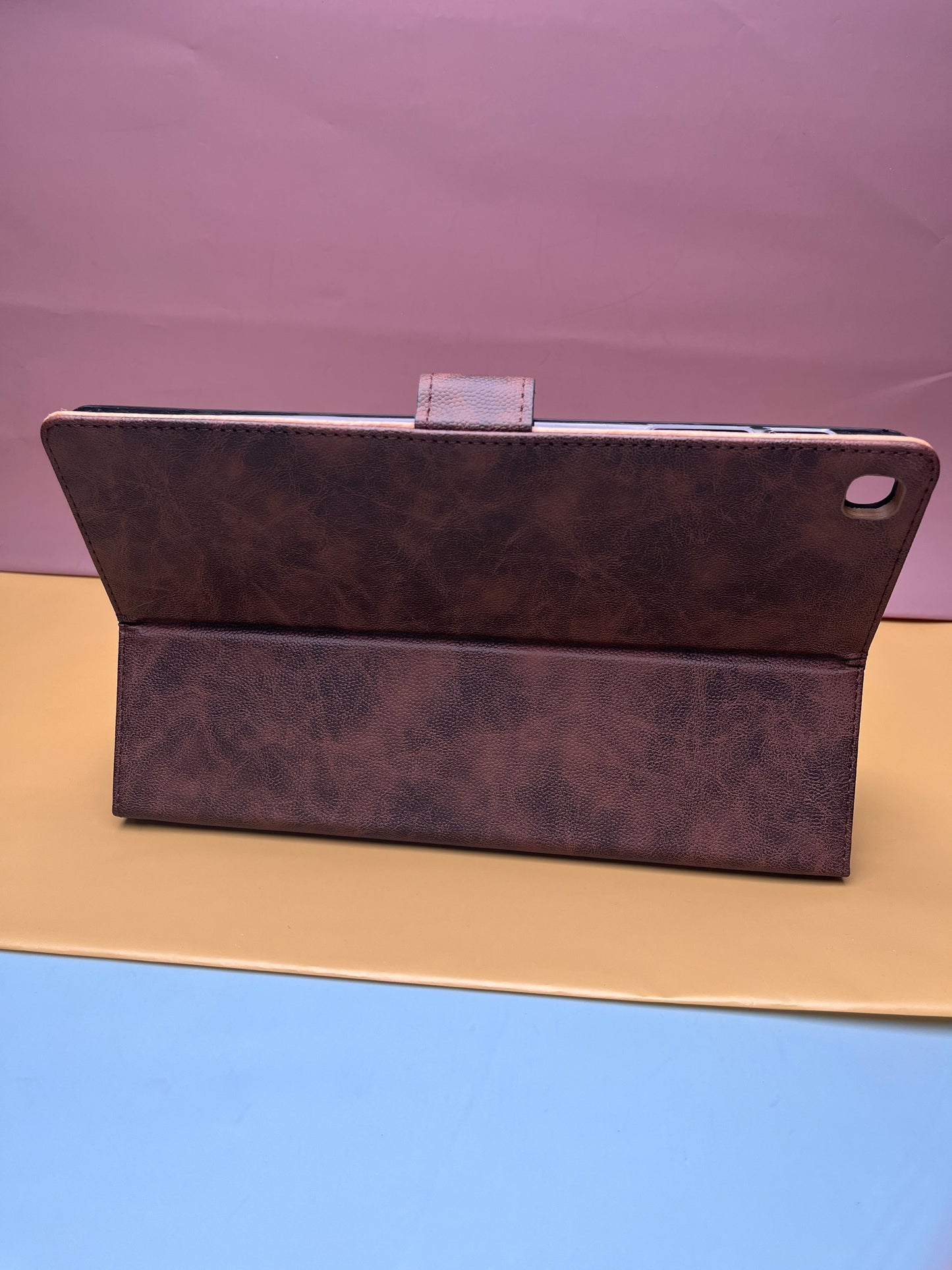 Protective Leather Case with Viewing Stand and Card Slots Flip Cover