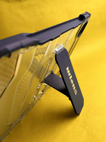 Wlons Rugged Armor Drop Resistance Back Case with Kickstand case