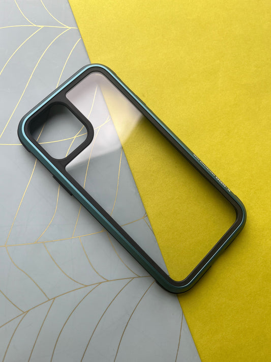 K-Doo Ares Green Machined Aluminium Bumper Case for iPhone