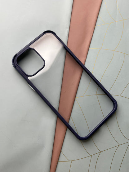 Meephone Blue simple fashion intelligent protection case for iPhone