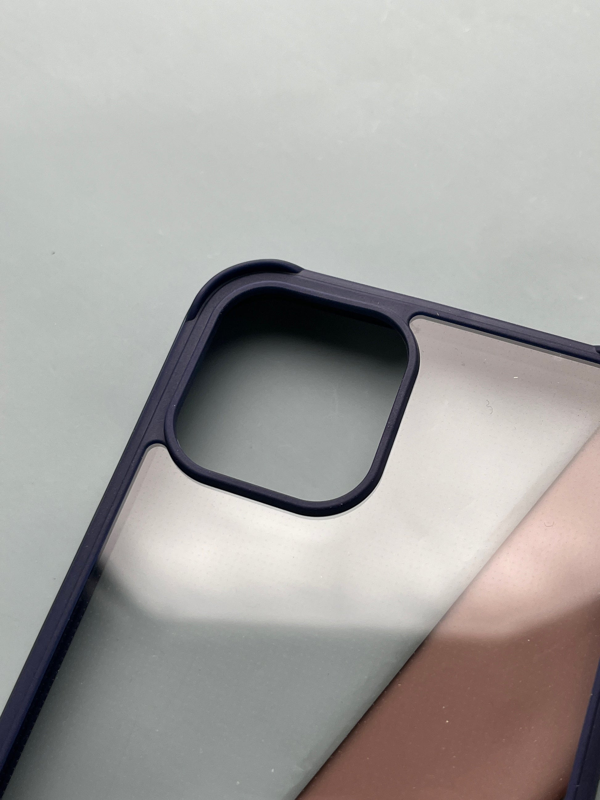 Meephone Blue simple fashion intelligent protection case for iPhone