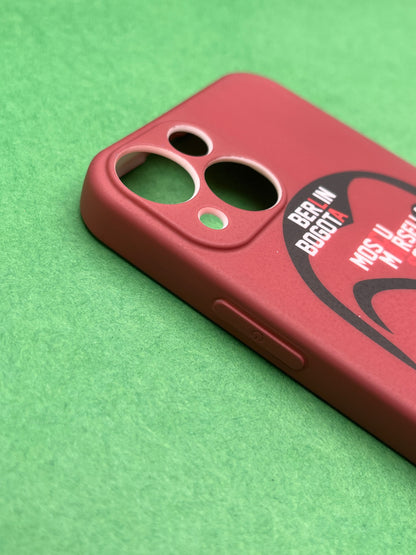 Money Heist Silicon Case Inside Velvet Finish For iPhone 13 Mini | mhs