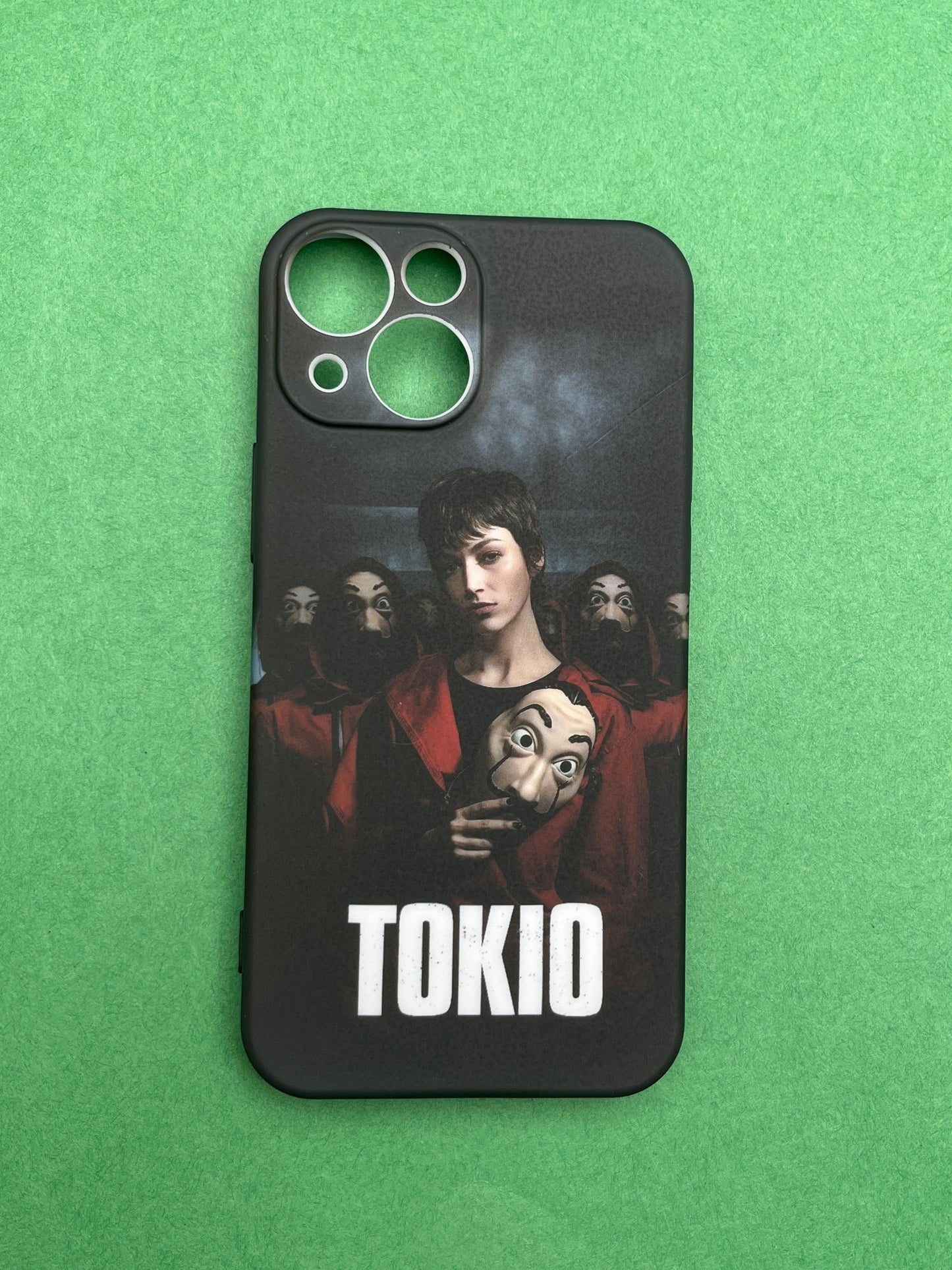 Money Heist Silicon Case Inside Velvet Finish For iPhone 13 Mini | mhs