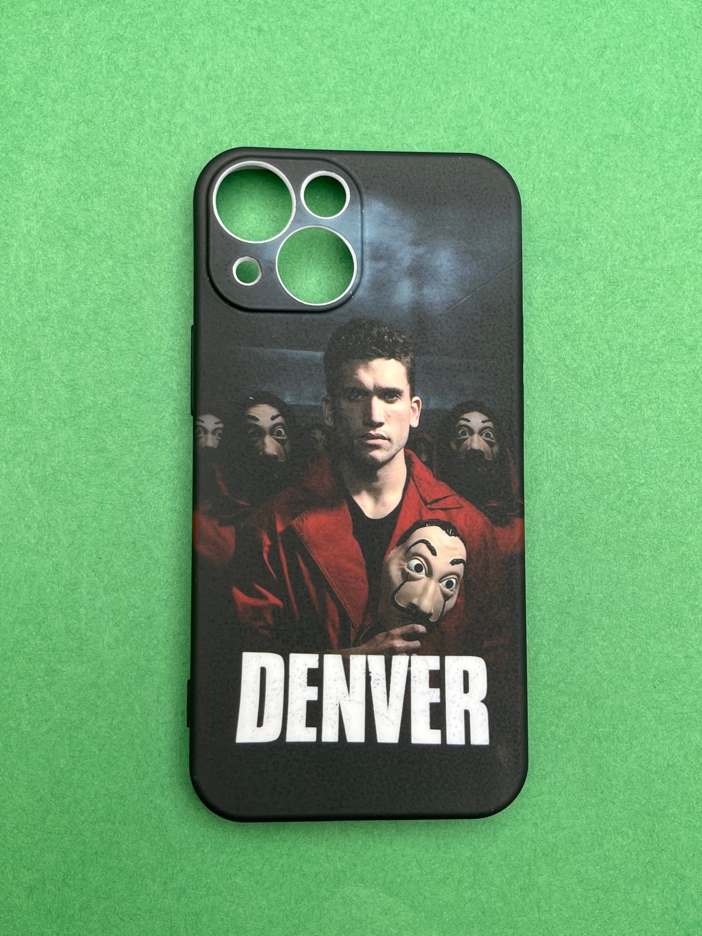 Money Heist Silicon Case Inside Velvet Finish For iPhone 13 Mini | mhs