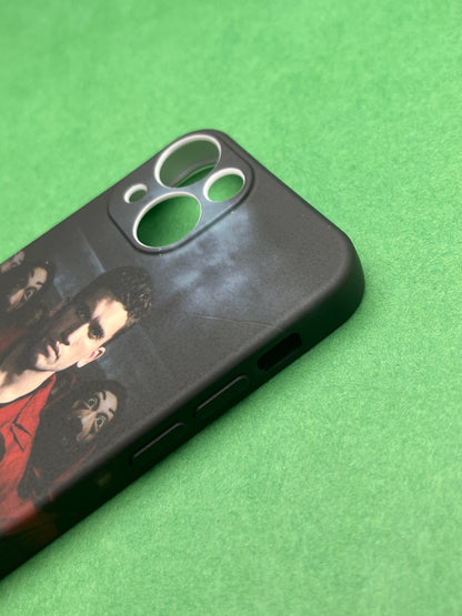 Money Heist Silicon Case Inside Velvet Finish For iPhone 13 Mini | mhs