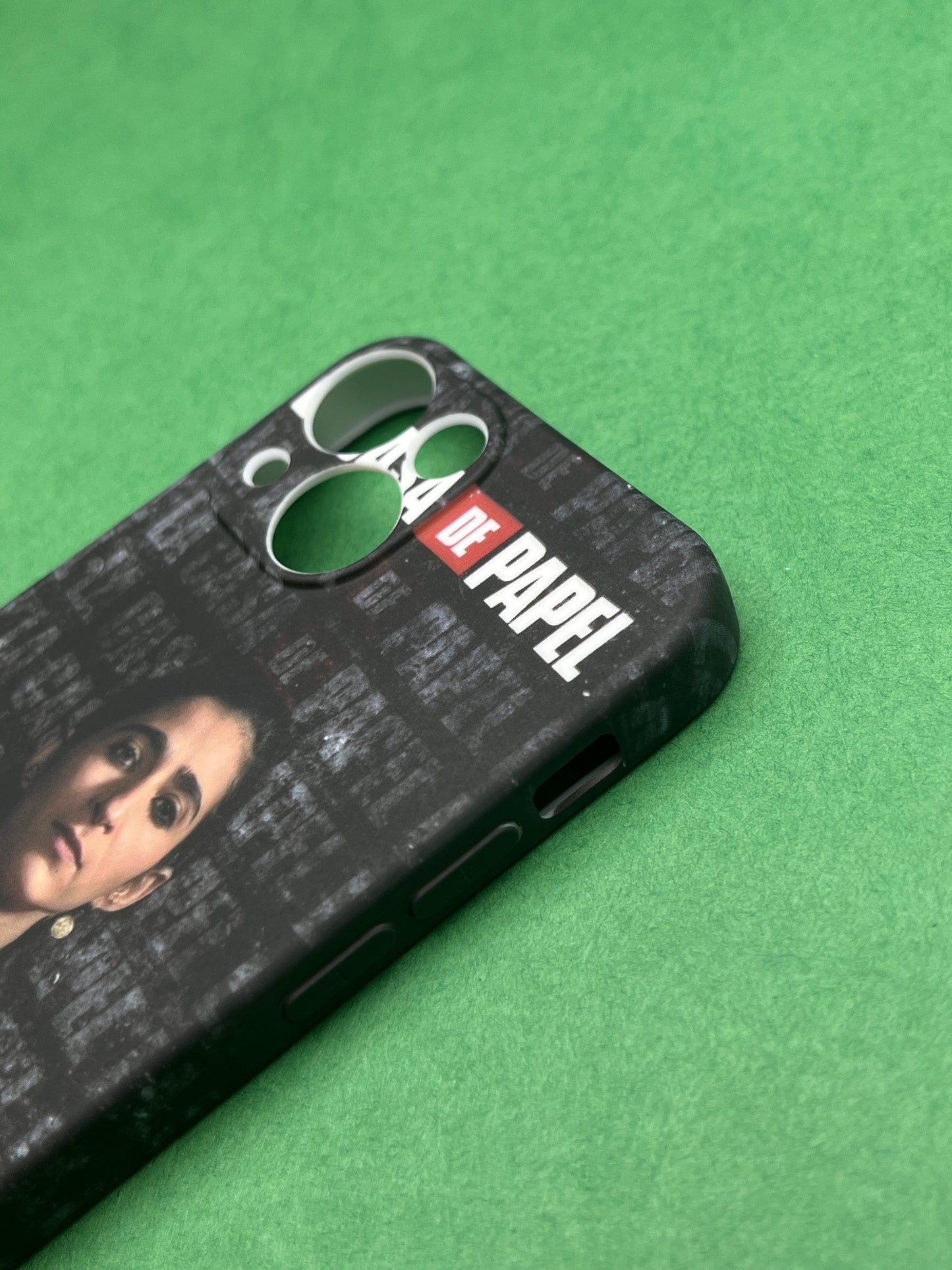 Money Heist Silicon Case Inside Velvet Finish For iPhone 13 Mini | mhs