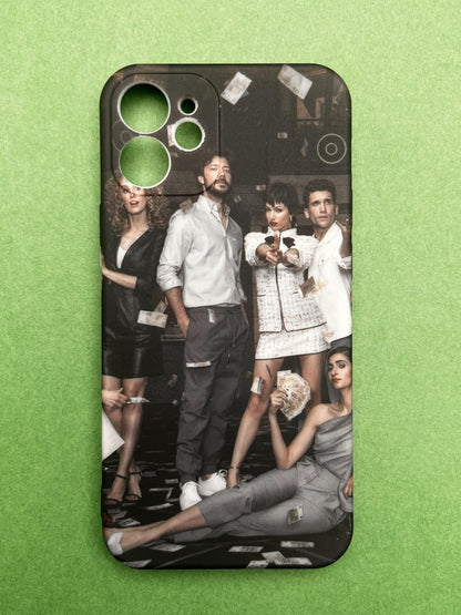 Money Heist Silicon Case Inside Velvet Finish For 12 Mini | mhs