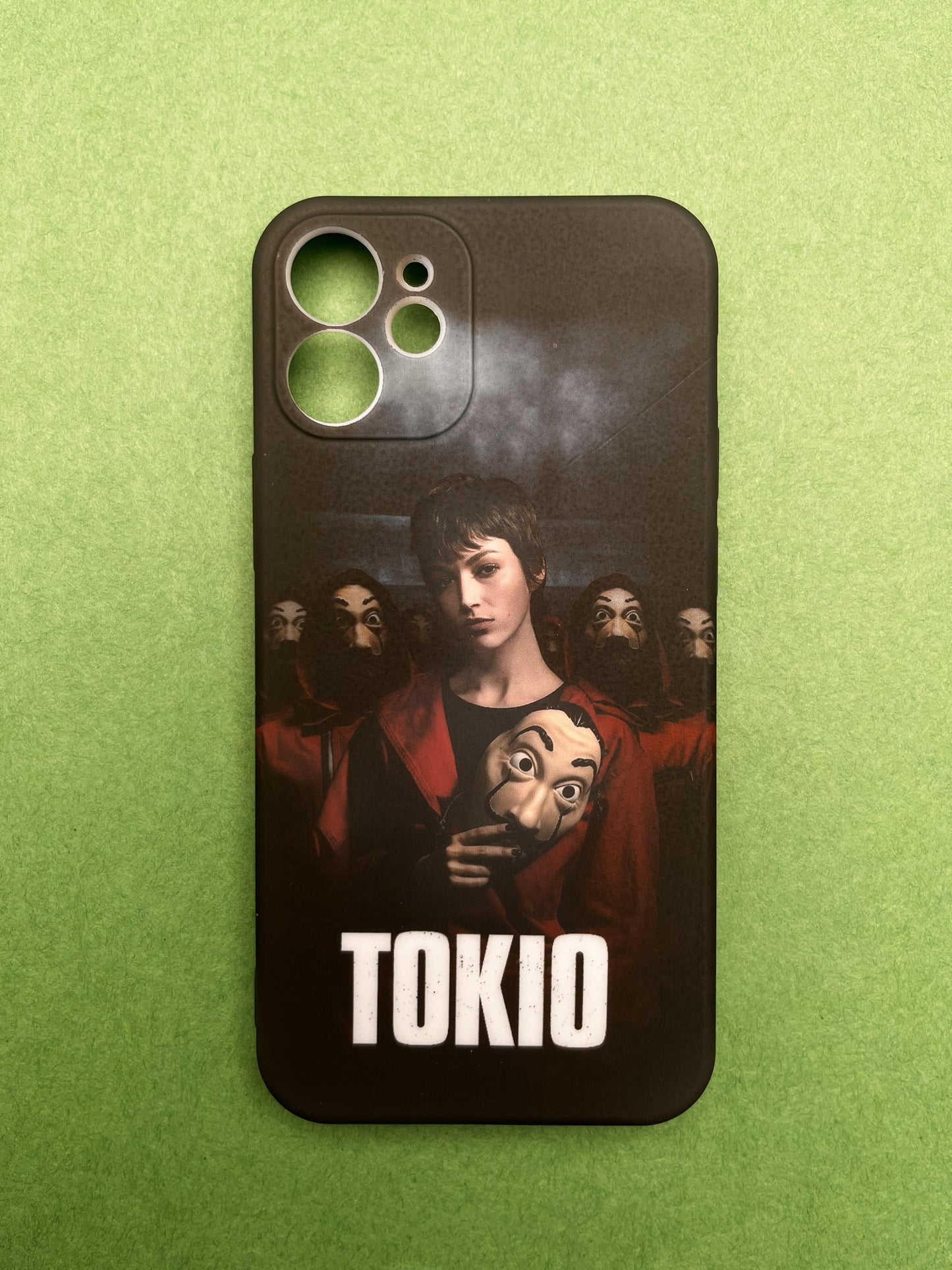 Money Heist Silicon Case Inside Velvet Finish For 12 Mini | mhs