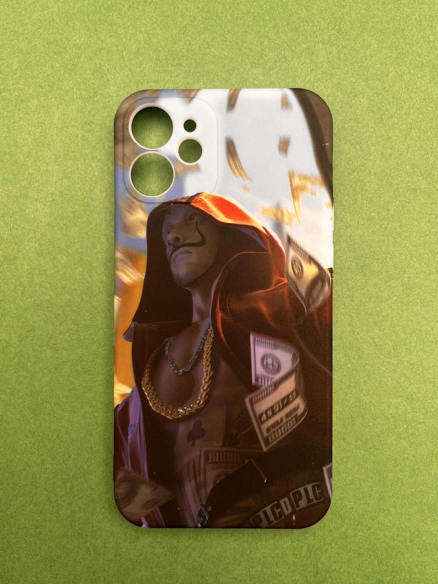 Money Heist Silicon Case Inside Velvet Finish For 12 Mini | mhs