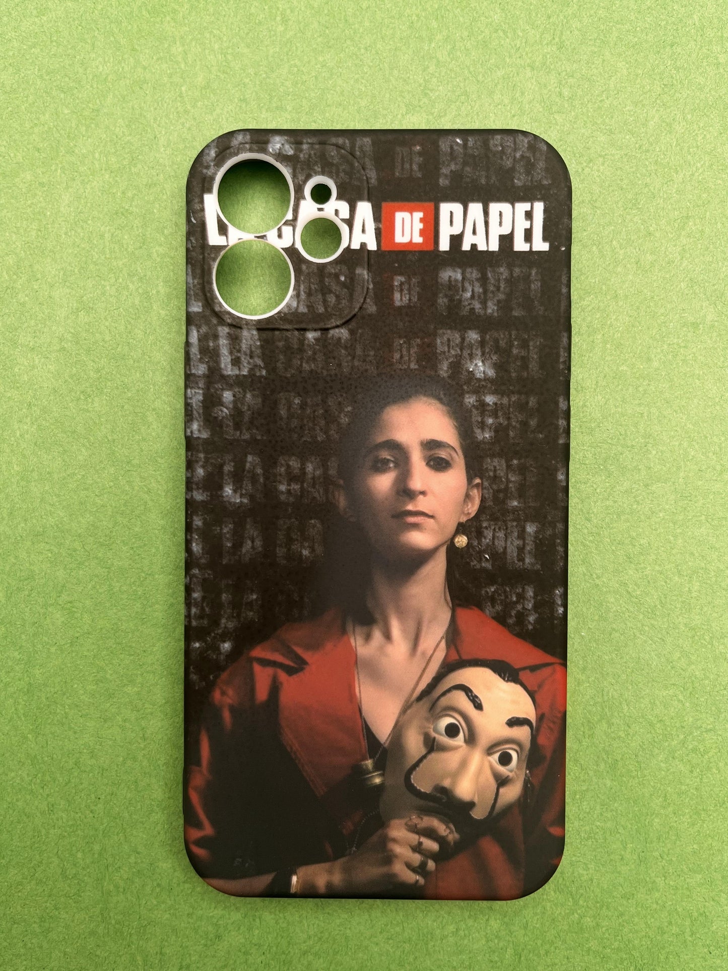 Money Heist Silicon Case Inside Velvet Finish For 12 Mini | mhs