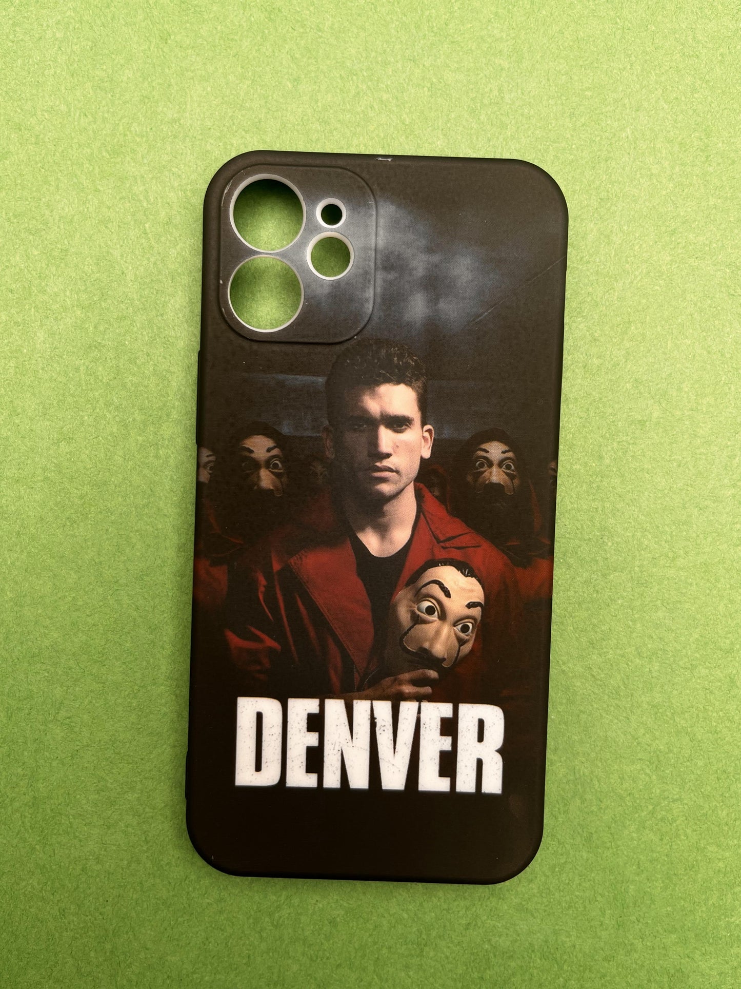 Money Heist Silicon Case Inside Velvet Finish For 12 Mini | mhs