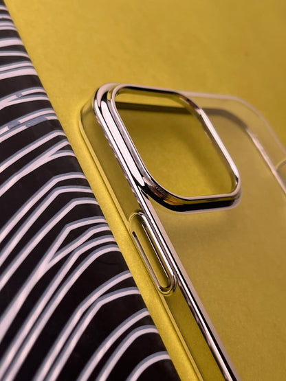 Meephone Silver Noble Series Ultra Clear Hard Case for iPhone