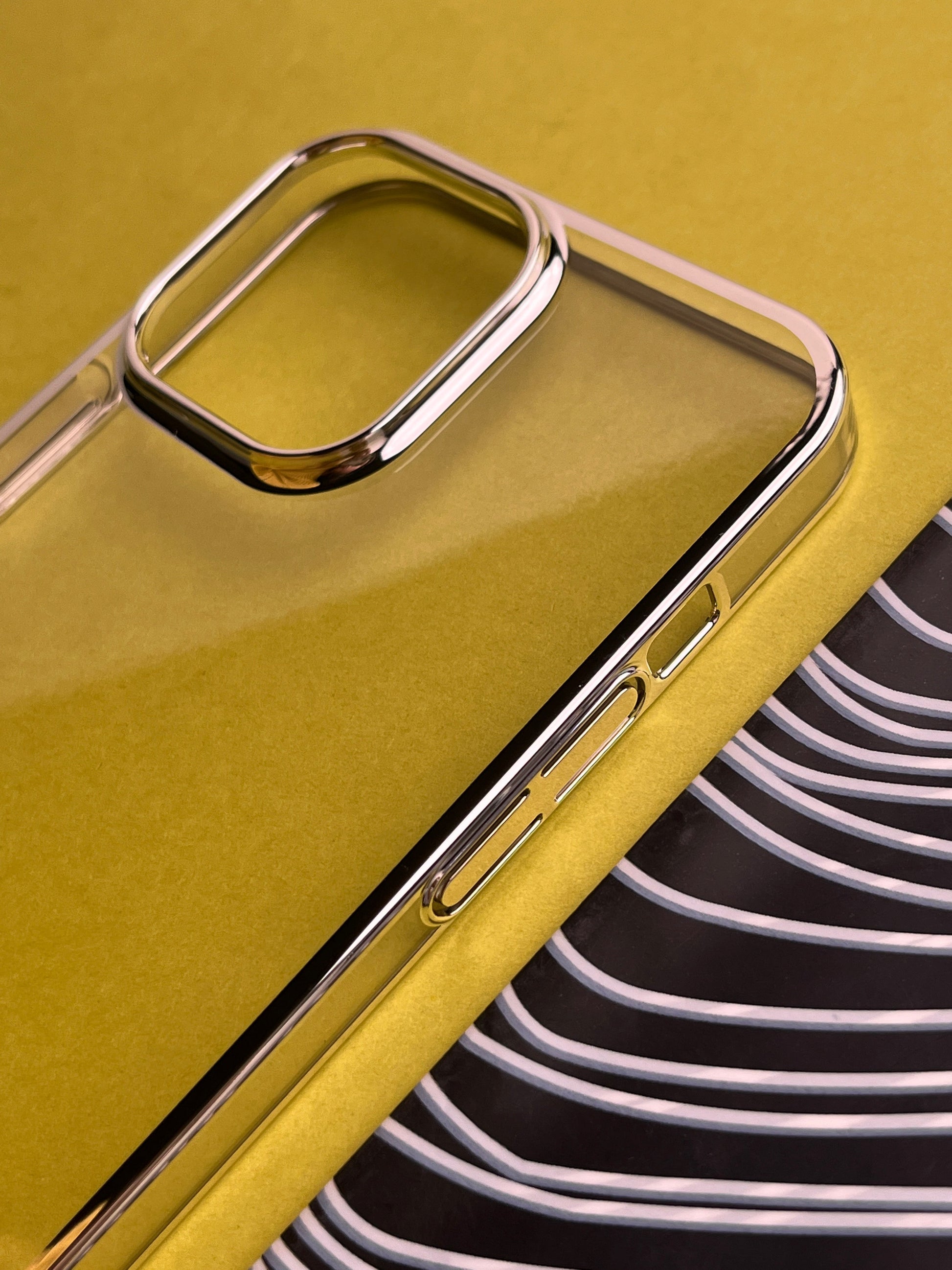 Meephone Silver Noble Series Ultra Clear Hard Case for iPhone