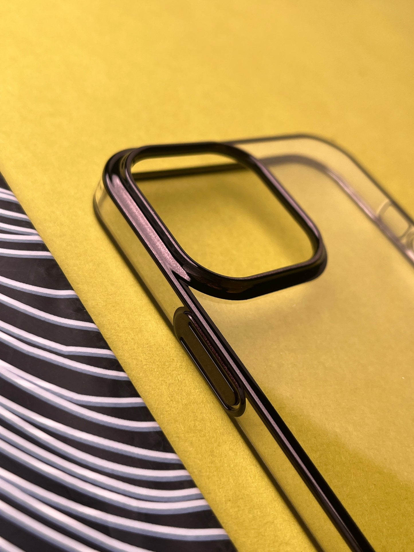 Meephone Black Noble Series Ultra Clear Hard Case for iPhone