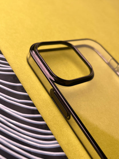 Meephone Black Noble Series Ultra Clear Hard Case for iPhone