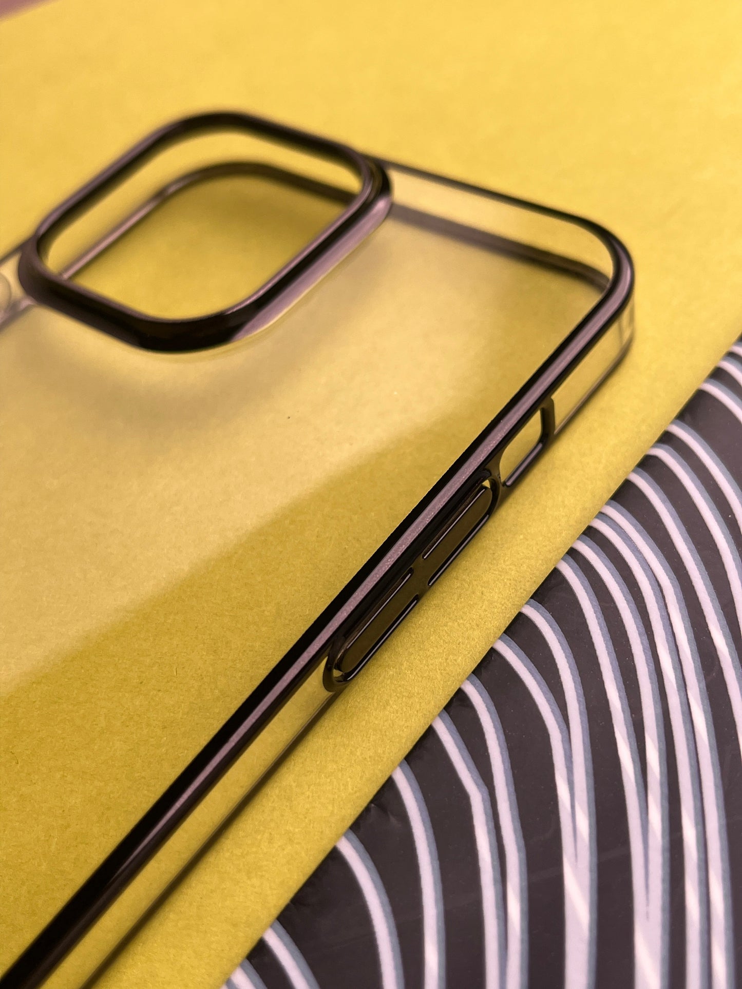 Meephone Black Noble Series Ultra Clear Hard Case for iPhone