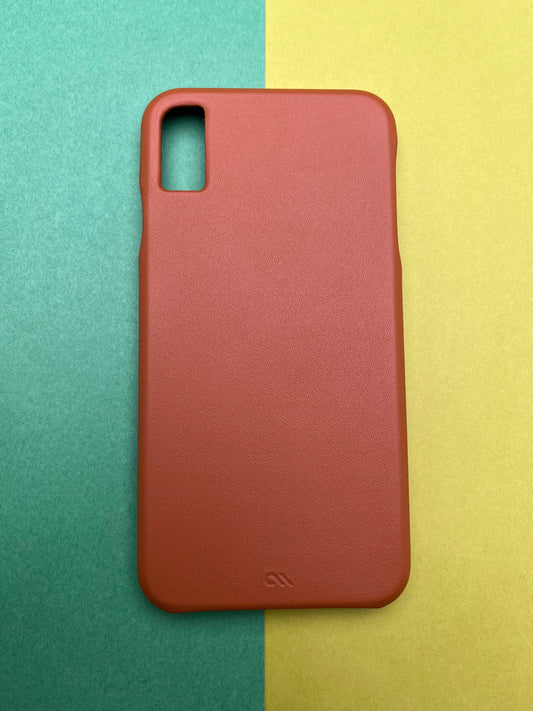 Case Mate Leather Case With Micro Fiber In side For iPhone Xs Max