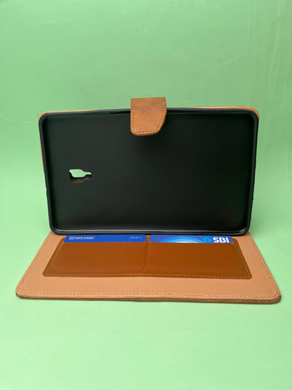 Protective Leather Case with Viewing Stand and Card Slots Flip Cover