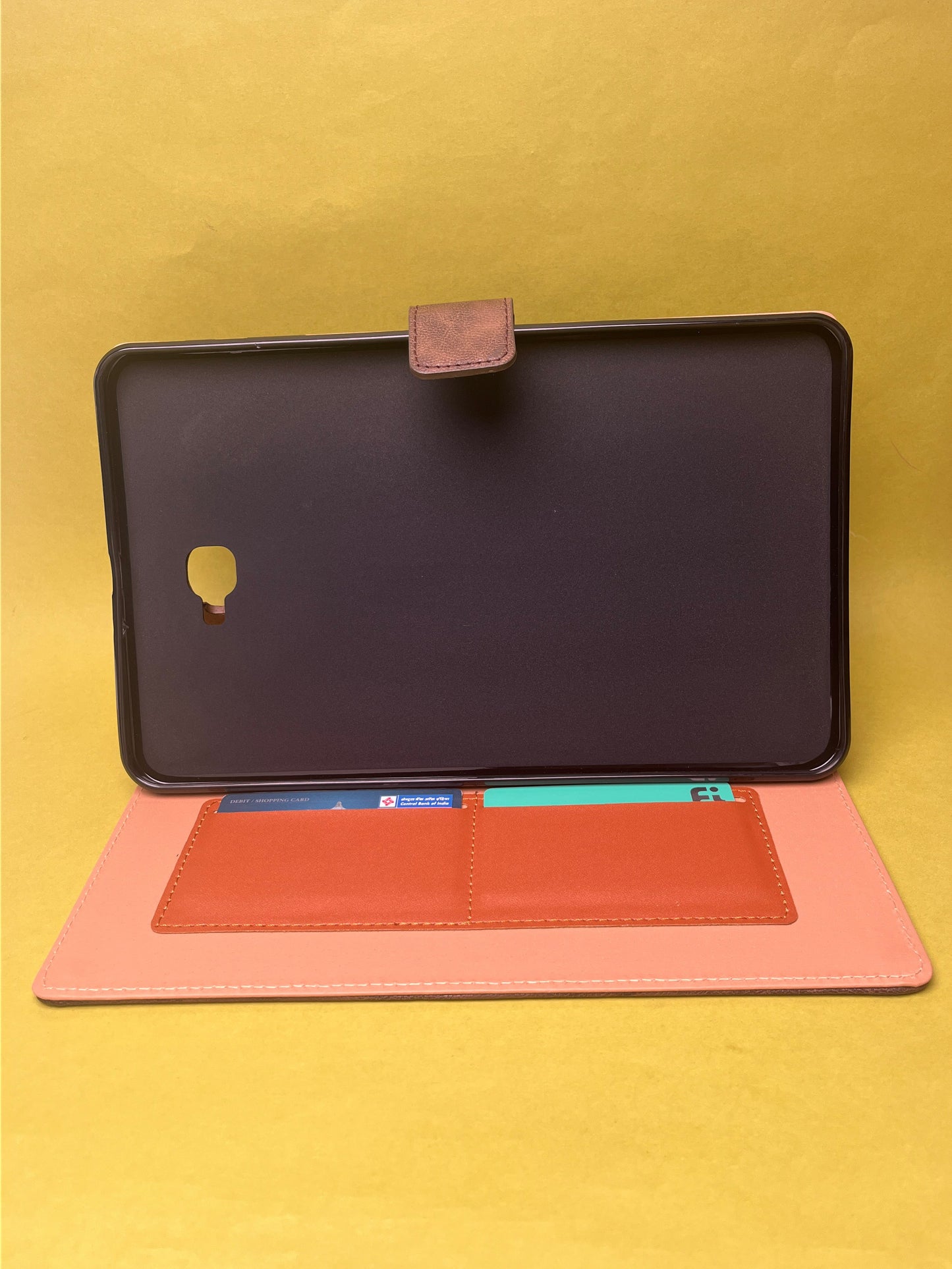Protective Leather Case with Viewing Stand and Card Slots Flip Cover