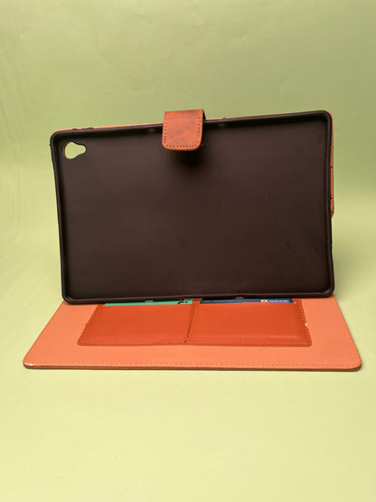 Protective Leather Case with Viewing Stand and Card Slots Flip Cover