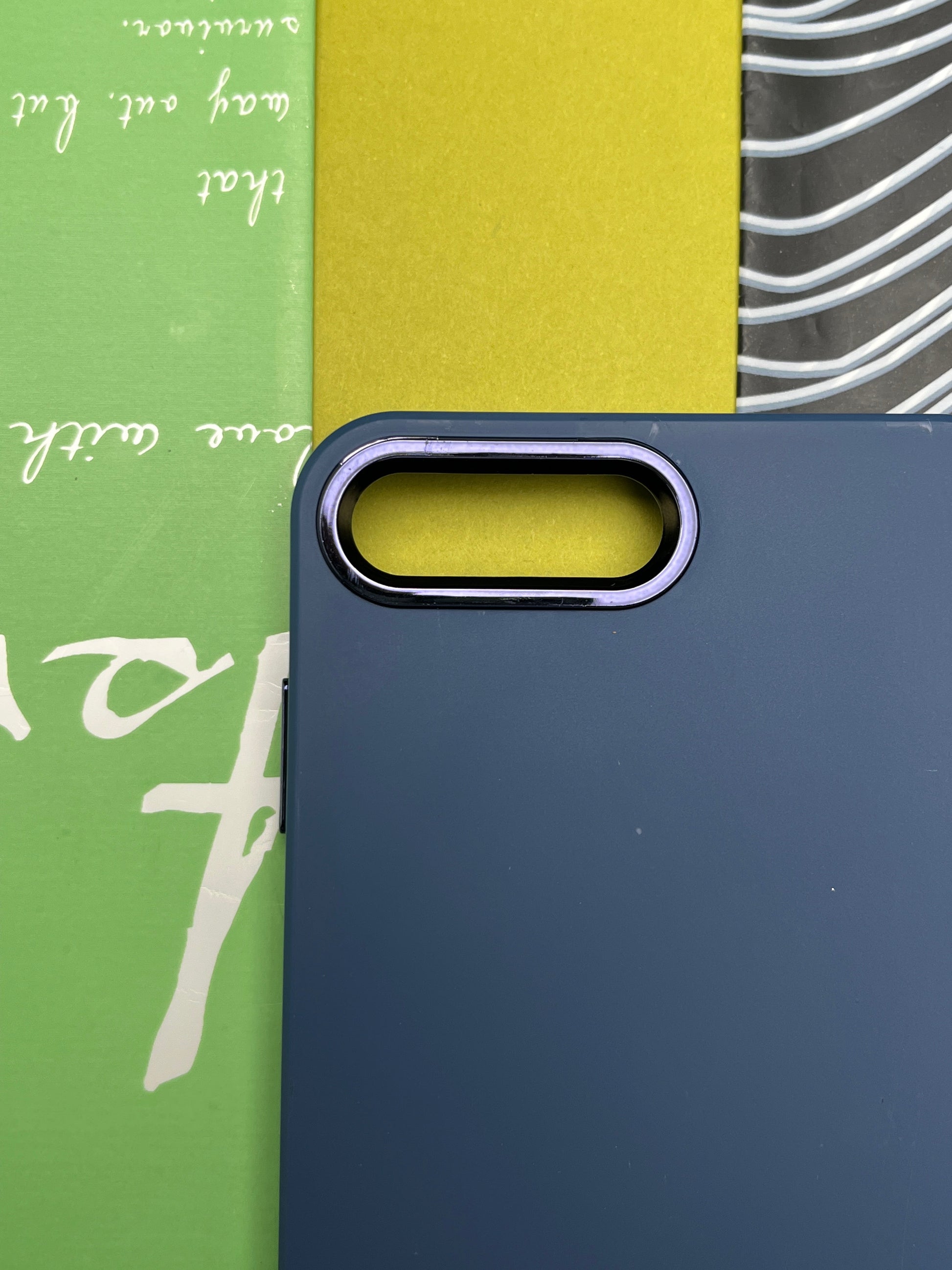 Premium Matte Silicon With Metal Camera Ring Case