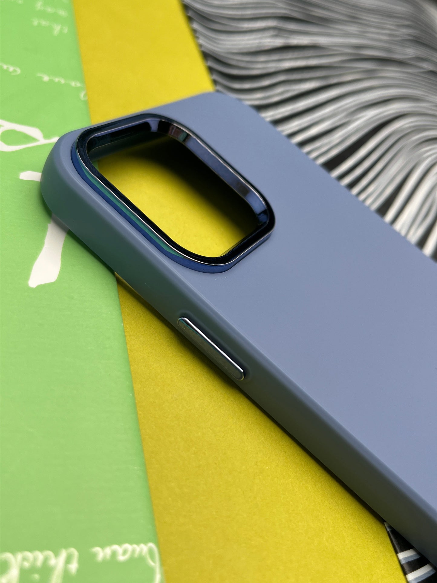 Premium Matte Silicon With Metal Camera Ring Case