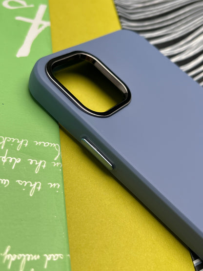 Premium Matte Silicon With Metal Camera Ring Case For iPhone 11 Pro Max | pms