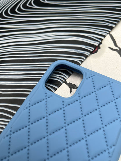Quilted Matte Silicone Case
