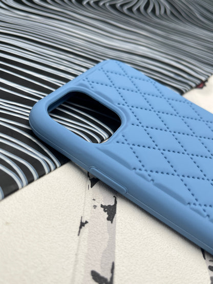 Quilted Matte Silicone Case