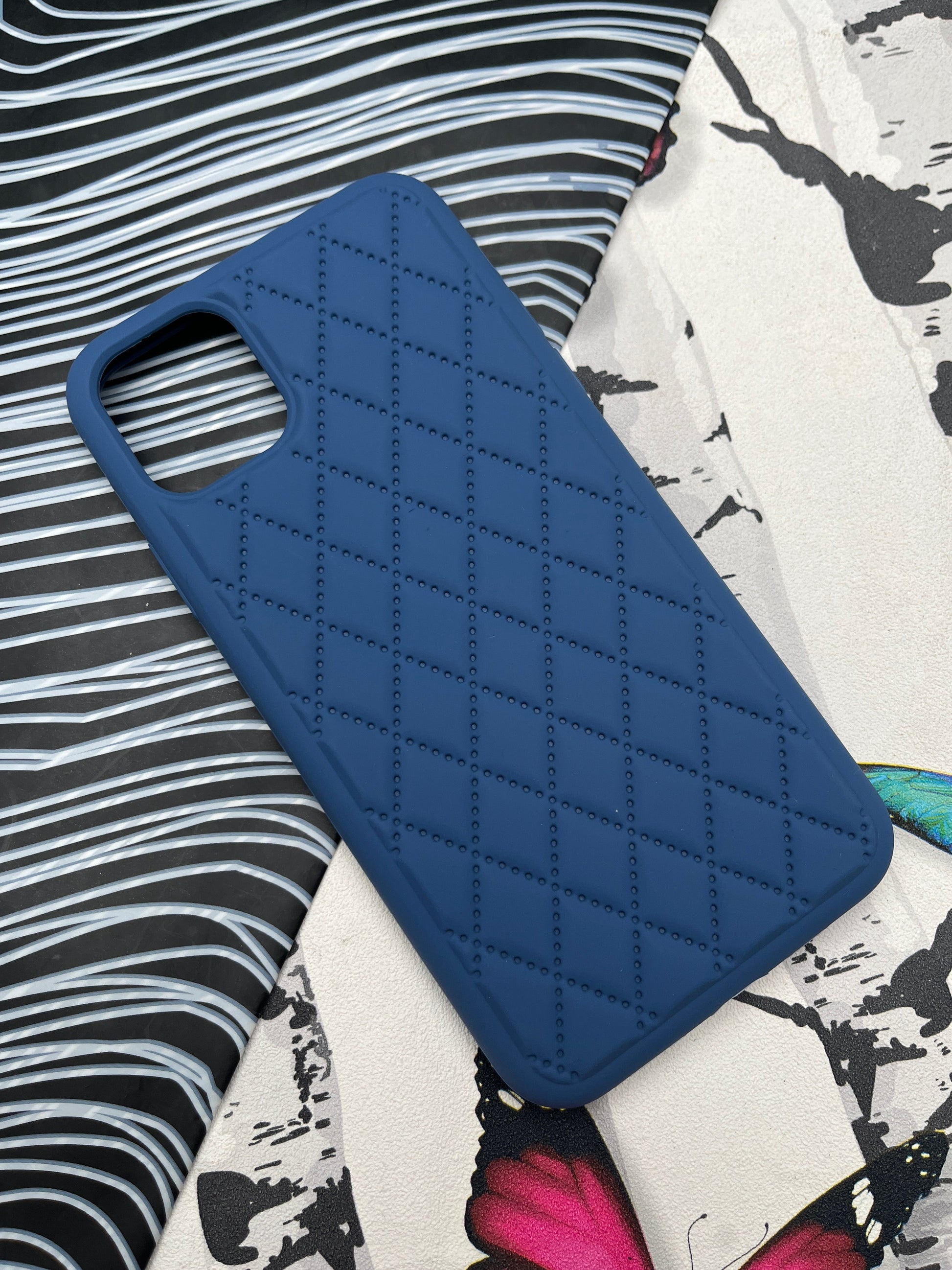 Quilted Matte Silicone Case