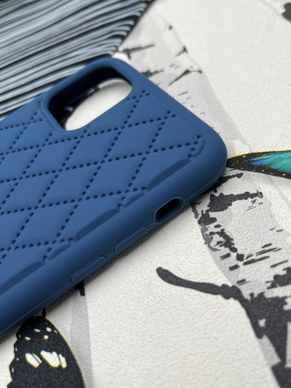 Quilted Matte Silicone Case