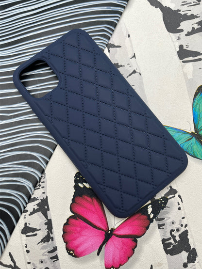 Quilted Matte Silicone Case