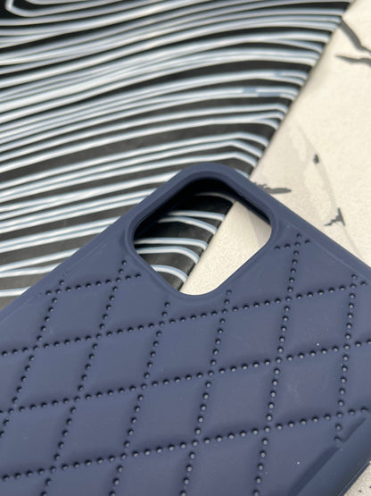 Quilted Matte Silicone Case