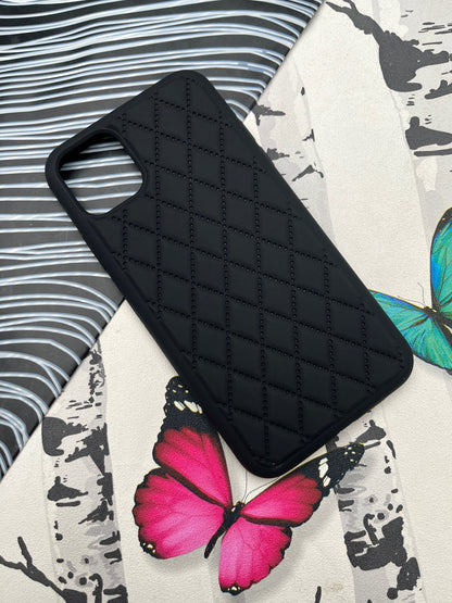 Quilted Matte Silicone Case