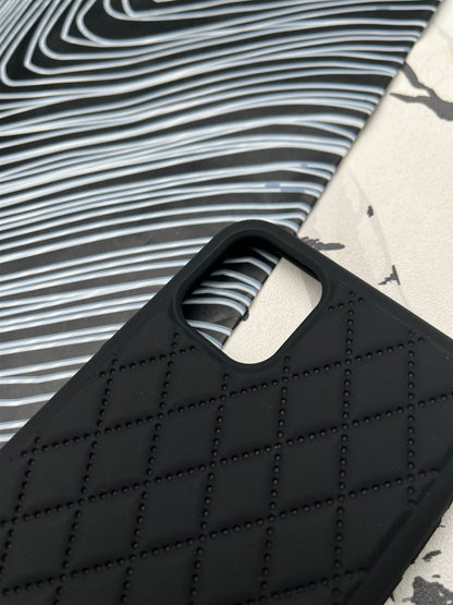 Quilted Matte Silicone Case
