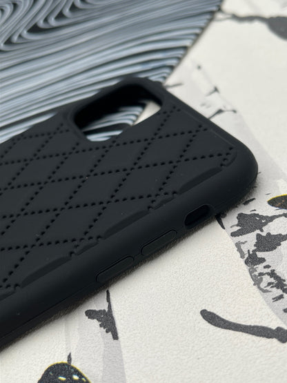 Quilted Matte Silicone Case