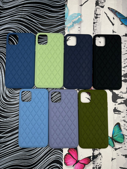 Quilted Matte Silicone Case