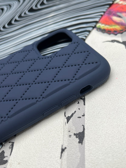 Quilted Matte Silicone Case