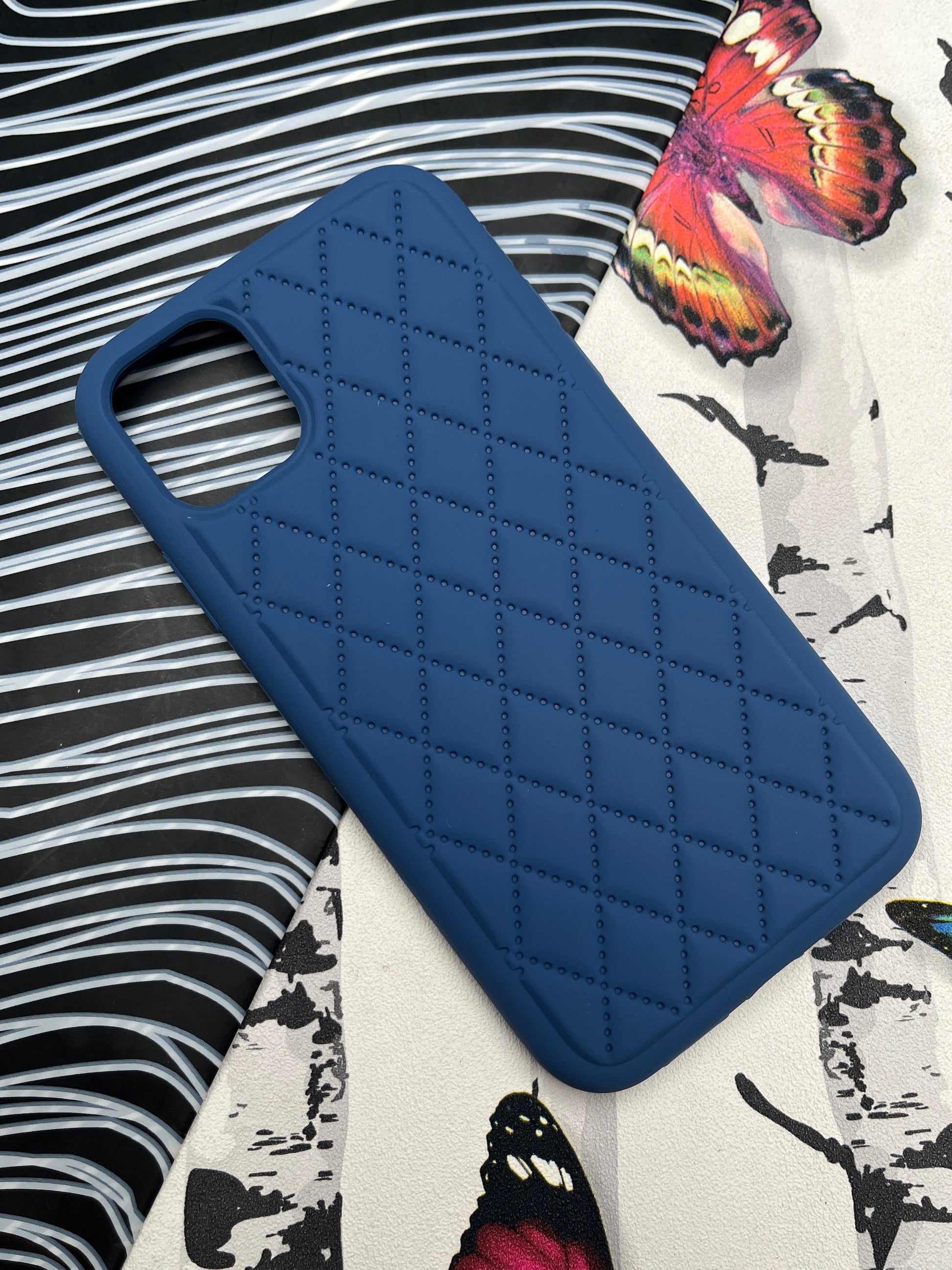 Quilted Matte Silicone Case