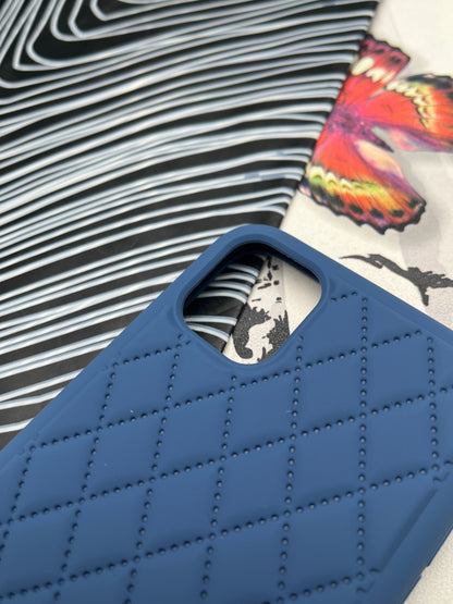 Quilted Matte Silicone Case