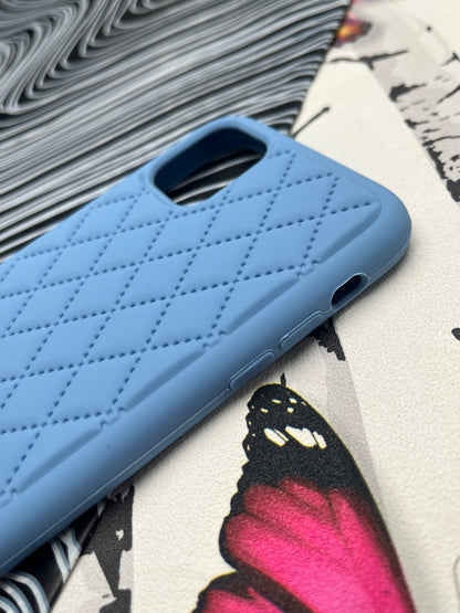 Quilted Matte Silicone Case