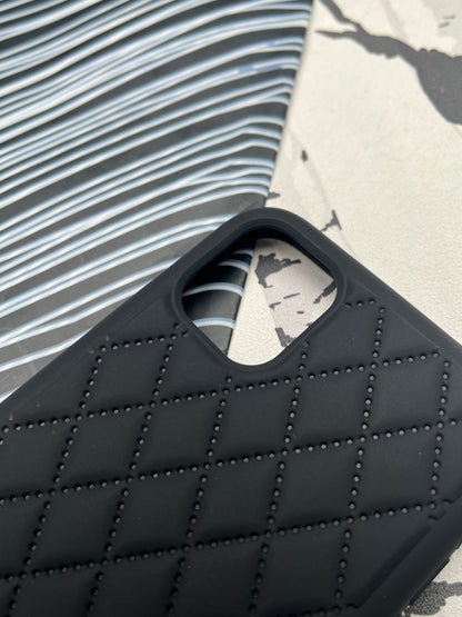 Quilted Matte Silicone Case