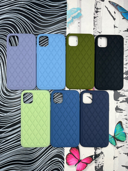 Quilted Matte Silicone Case