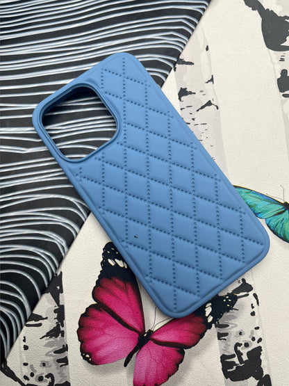 Quilted Matte Silicone Case