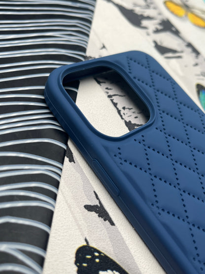 Quilted Matte Silicone Case