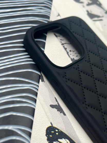 Quilted Matte Silicone Case
