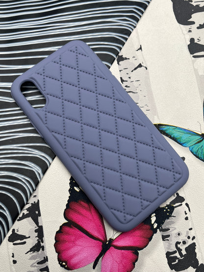 Quilted Matte Silicone Case