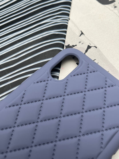Quilted Matte Silicone Case