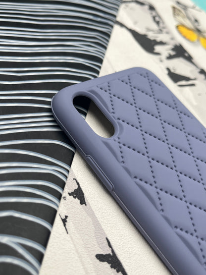 Quilted Matte Silicone Case